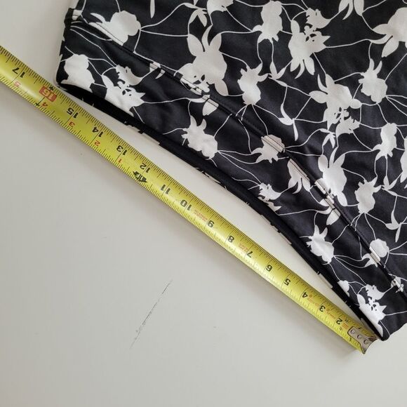 L Tranquility COLORADO black white SKORT SKIRT SHORTS LARGE - Picture 3 of 8